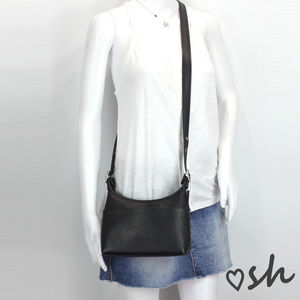 |Coach| Vintage Legacy Black Leather Crossbody Bag